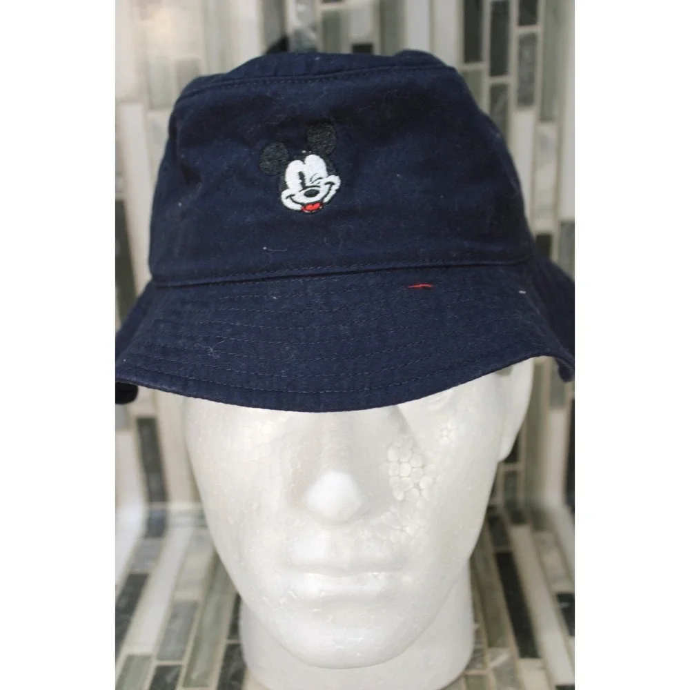 NWT Disney Mickey Mouse Floppy Hat One‎ Size Navy